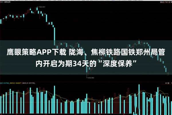 鹰眼策略APP下载 陇海、焦柳铁路国铁郑州局管内开启为期34天的“深度保养”